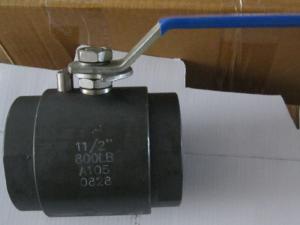 Wholesale RPTFE Seat Floating Forged Steel Ball Valve A105N F304 F316 LF2 API 608 FB from china suppliers