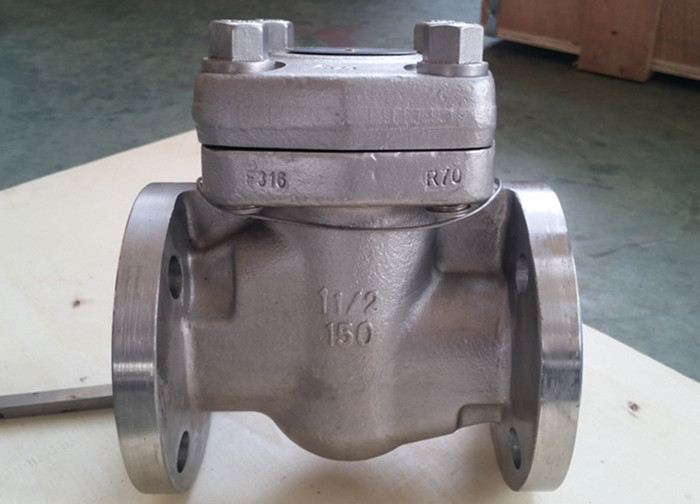 Wholesale Reduce Bore Forged Steel Valve Intergral Flange Piston Check Valve BC F11 F51 B16. 34 from china suppliers