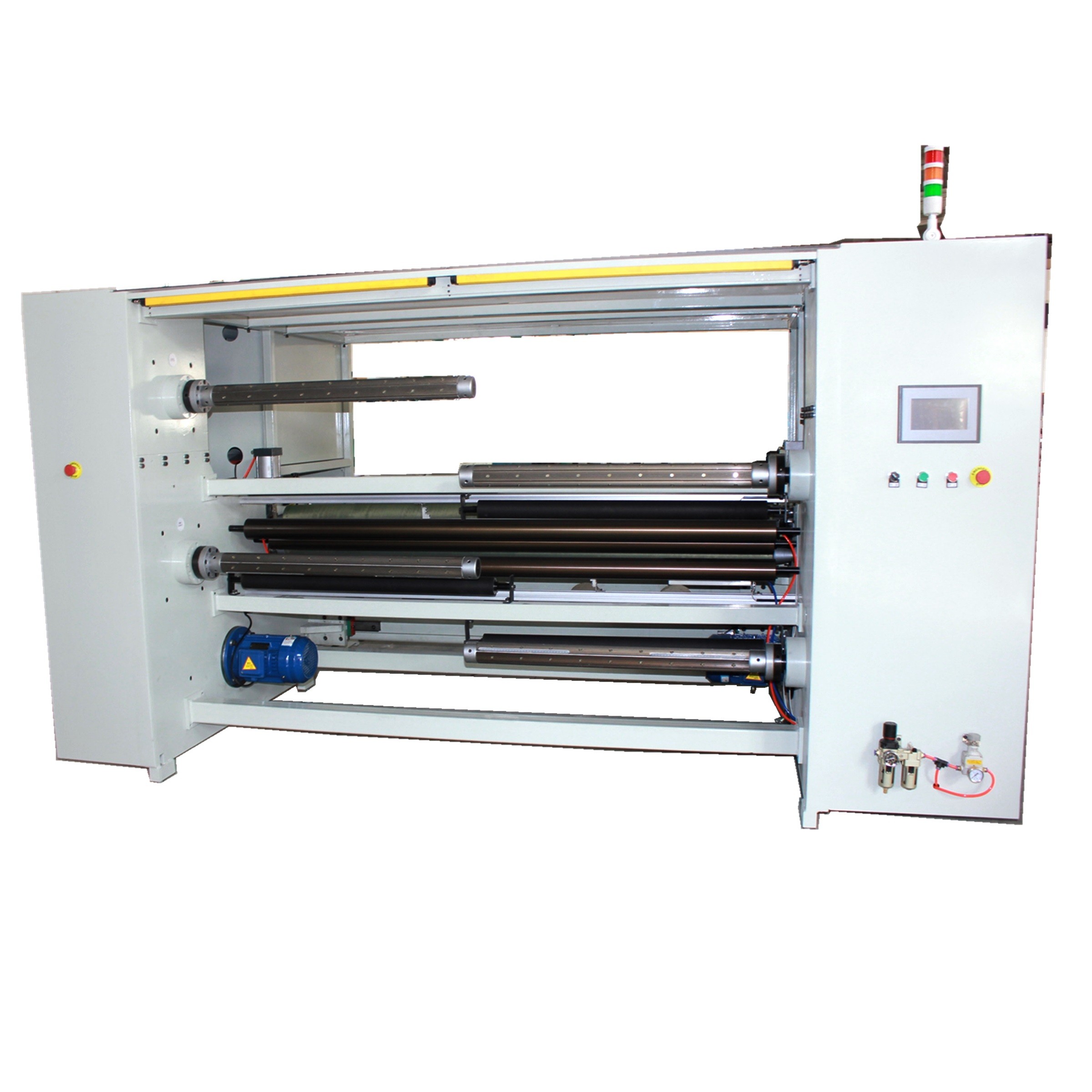 Wholesale 2000mm coreless shaftless jumbo roll slitting rewinding machine from china suppliers