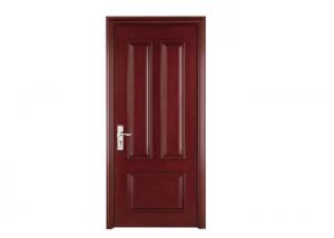 Wholesale Hotel Resort Wooden House Doors , SS304 Hinge Stopper Custom Wood Interior Doors from china suppliers