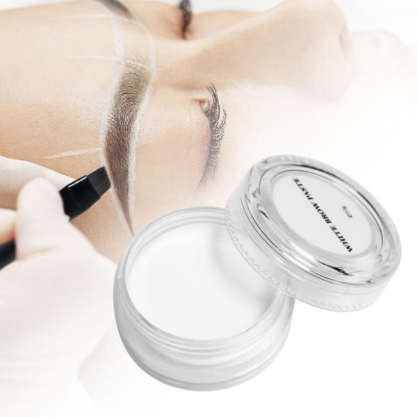 ODM 10g White Brow Paste Secure Eyebrow For Microblading Lip
