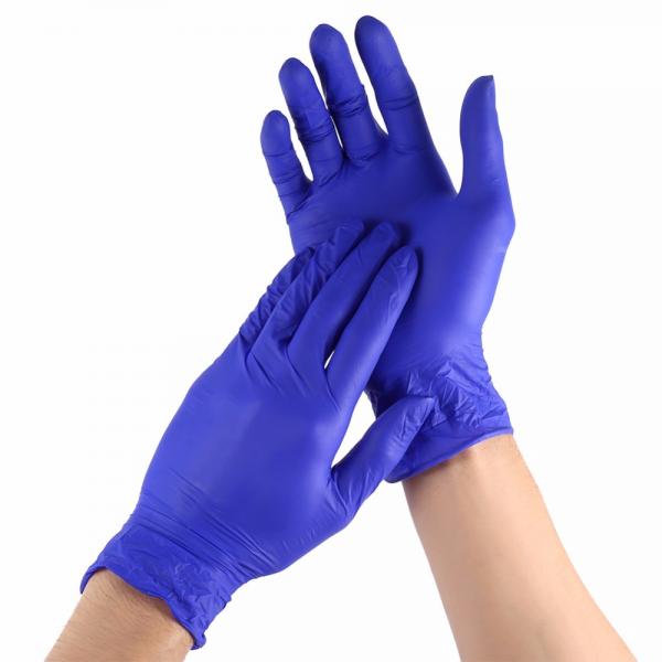 Quality Xl 2xl Disposable Blue Nitrile Gloves 100 Pack Online for sale