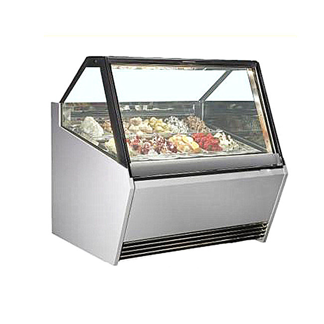 Wholesale Modern Design Popsicle Display Showcase Ice cream freezer with Double-Layer Anti-Fog Glass from china suppliers