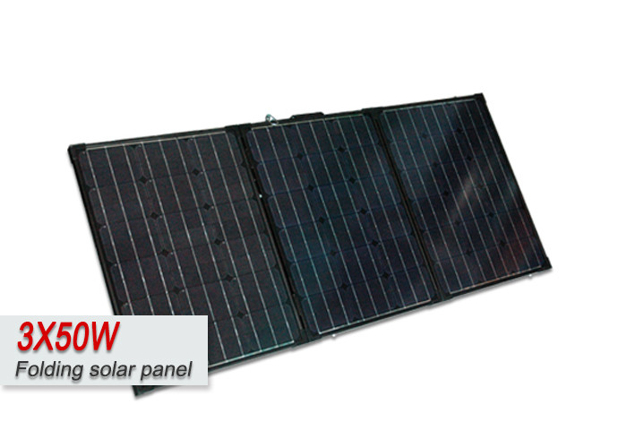 Wholesale 150 Watt Portable Folding Solar Panels With Heavy Duty Handle And Latches from china suppliers