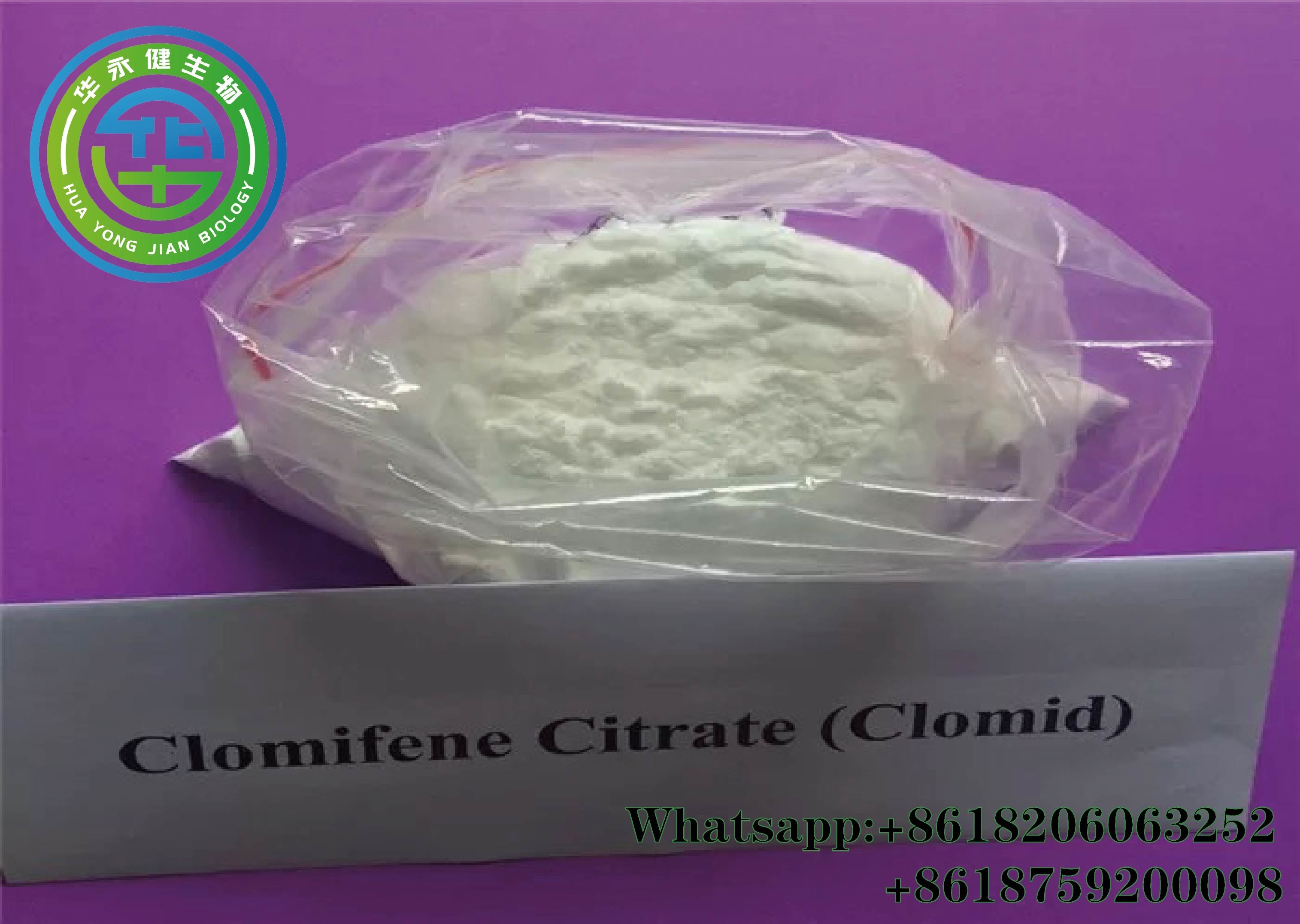 Wholesale Cas 50-41-9 Clomid Clomiphene Citrate For Female Testosterone Metabolic Enhancement from china suppliers