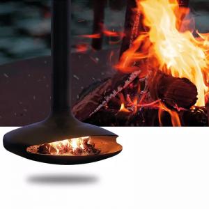Wholesale Indoor Wall Floating Charcoal Burning Fireplace  Outdoor Fireplace Hanging Fireplace from china suppliers