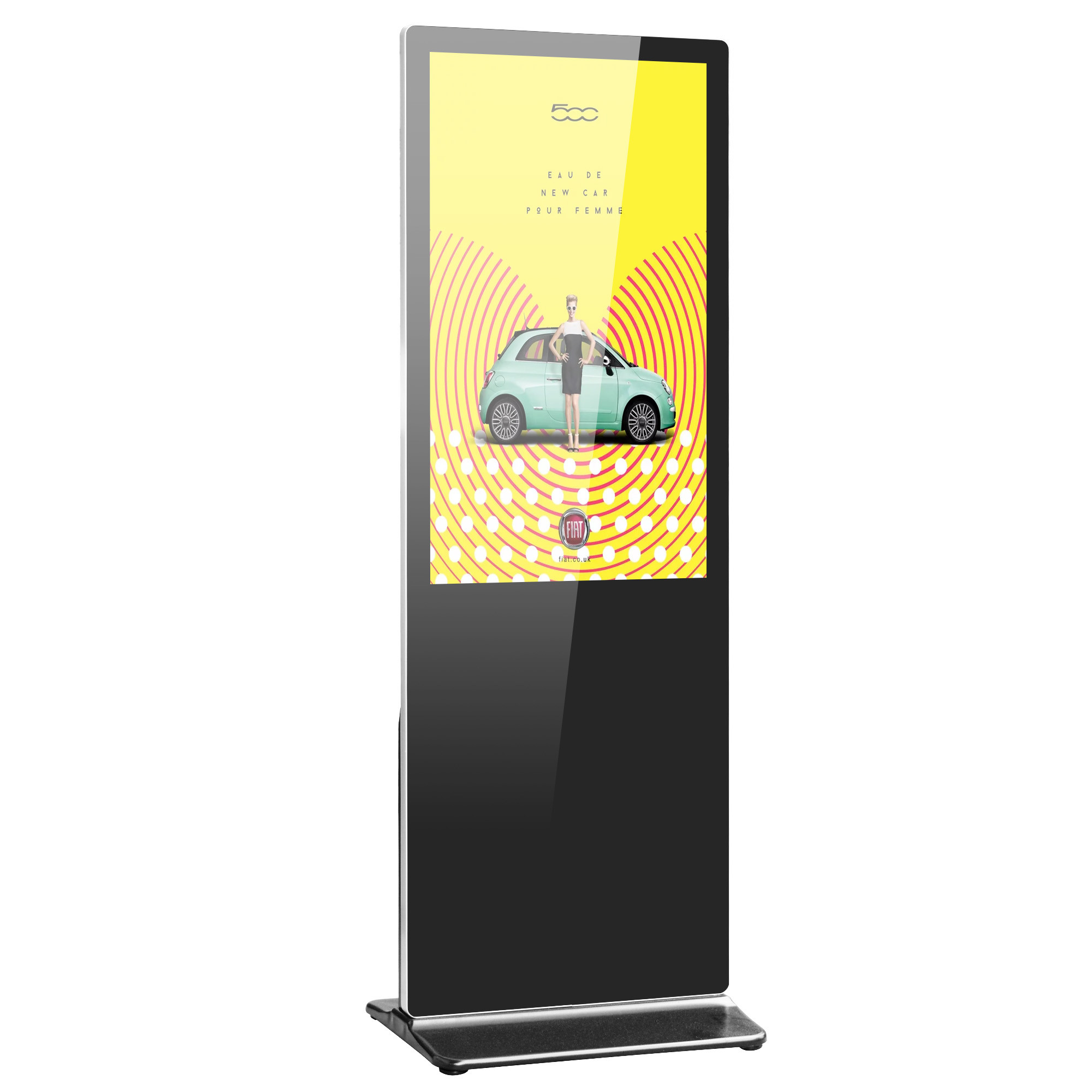 Wholesale 8ms 1500/1 Airport Floor Stand Digital Signage 50000hrs Support MP4 from china suppliers