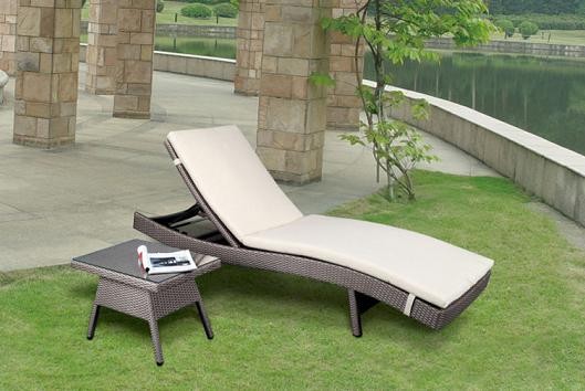 Wholesale Outdoor adjustable chaise lounge chair-16067 from china suppliers