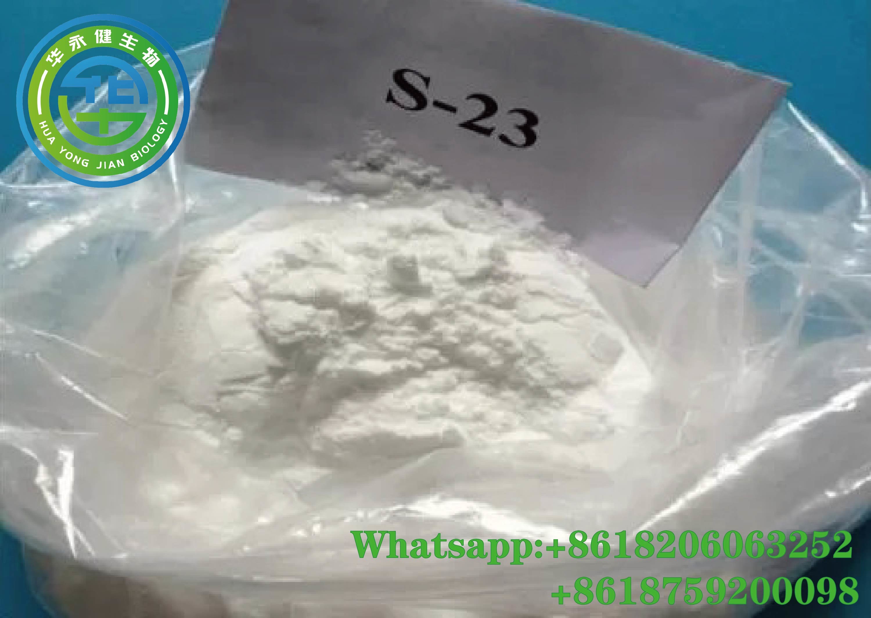 Wholesale Male Hormonal S-23 /S23 SARMs Steroids  For Shed Fat While Maintaining Muscle CAS 1010396-29-8 from china suppliers