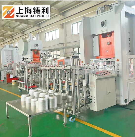Quality 68 Strokes/Min Aluminum Food Container Punching Machine 240mm Aluminium Foil Bag Making Machine Price for sale
