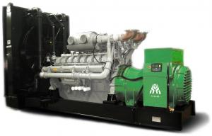 1800KW Automatic Control Panel Perkins Diesel Generators 4-Stroke