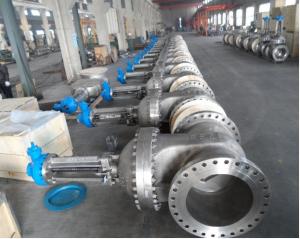 Wholesale API6D Bolt bonnet gate valve CN3MN、CK3MCUN、CN7M trim F44 RF FLANGE  300LB from china suppliers