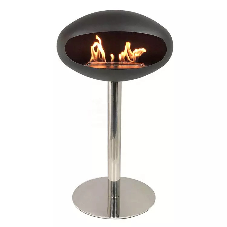 Wholesale Modern Indoor Suspended Ethanol Fireplace Diameter 600mm 1000mm from china suppliers