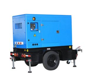 Wholesale 110kva 130kva Perkins Diesel Generator Trailer Towable AVR Brushless from china suppliers