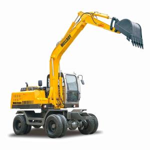 Wholesale Multifunction 90KN 12500kg 0.5m3 Wheel Excavator from china suppliers