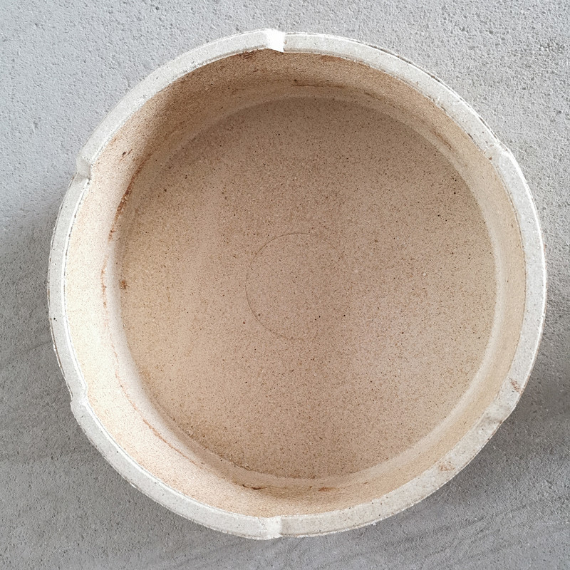 Wholesale Ceramic Kiln Furniture Refractory Cordierite Sagger Round High Temperature from china suppliers