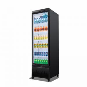 Wholesale Drink beverage chiller upright glass door refrigerator for supermarket from china suppliers