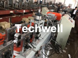 Wholesale PU Foam Rolling Shutter Door Slat Roll Forming Machine With 0-15m/min Forming Speed , Gearbox Drive Type from china suppliers