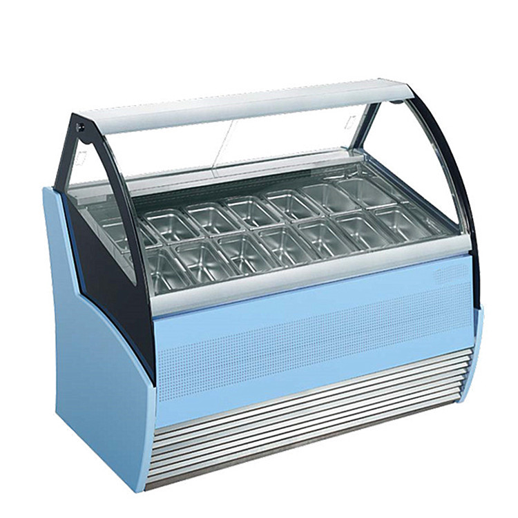 Wholesale Ice Cream Display Freezer for Custom Bakery from china suppliers