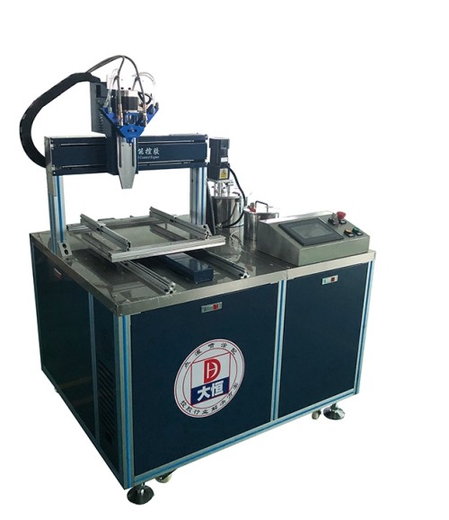 China AB two part silicone epoxy resin dispensing machine fluid dispense smt glue dispenser machine on sale