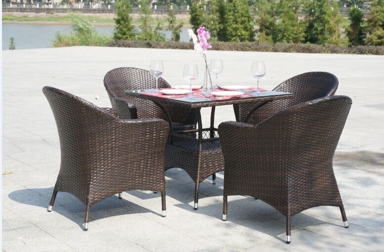 Wholesale Outdoor furniture wicker dinning table--16041 from china suppliers