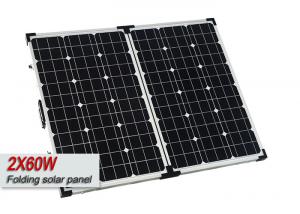Wholesale 120w Flexible Folding Solar Panel For Travel , 12 Volt Solar Panels For Camping  from china suppliers