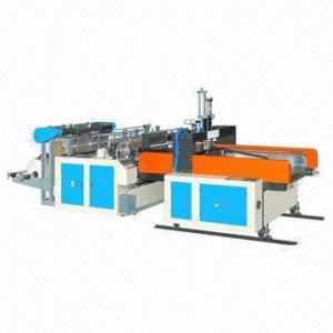 Computer Hot Cutting Double-line Automatic Punching Bag Making Machine