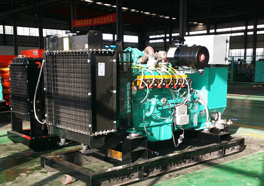 Wholesale 3 Phase Natural Gas Fired Generator 20kw To 500kw With Water Cooled Gas Engine from china suppliers
