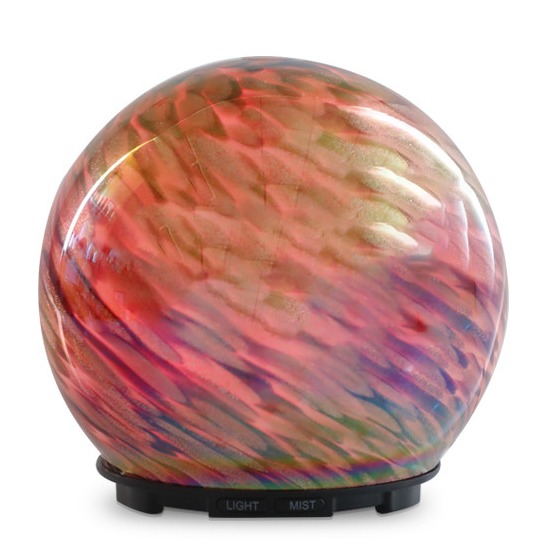 BCSI 7-9W Hand Blown Glass Aroma Diffuser Night Light Colorful for sale