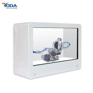 Interactive LCD Advertising Showcase Clear Transparent LCD Display Smart Window Showcase