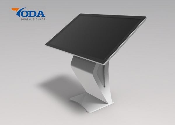 Quality Supermarket  Totem LCD Touch Screen Kiosk TFT Display Advertising  Multi Language for sale