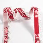Webbing free design custom printed polyester webbing strap jacquard pattern
