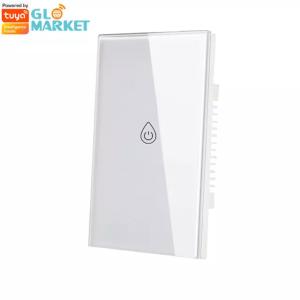 China Glomarket Smart Wifi Touch Switch 1gang Tuya Smart Life App Wireless Remote Google&Alexa Switch For Smart Home on sale
