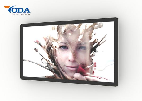 Quality LCD Digital Advertising Display , Wall Mounted Interactive Touchscreen Display for sale