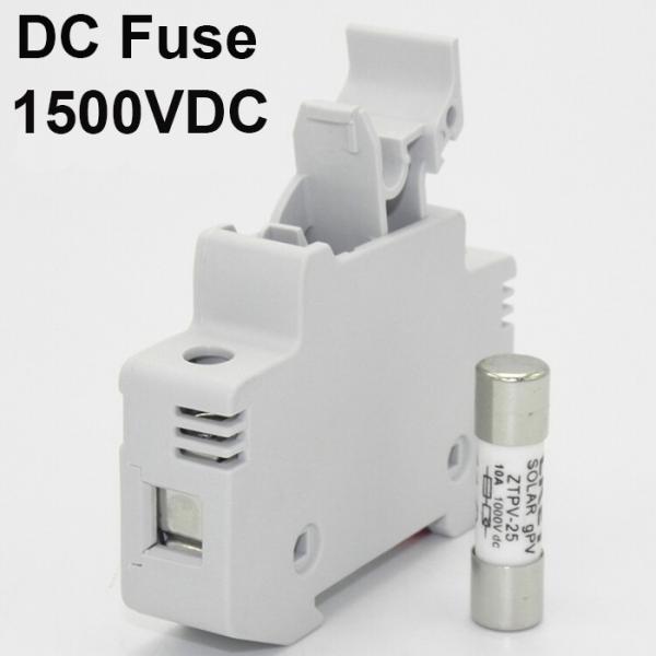 Quality 1500V DC High Voltage Fuse Cutout Solar PV DC Fuse Holder for sale