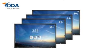 LCD Interactive Touch Screen 75Inch Android OS Multi 10 Point IR Touch Lcd Screen