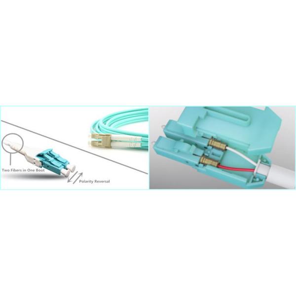 SM LC To LC 10M Uniboot Patch Cord For Fiber Network