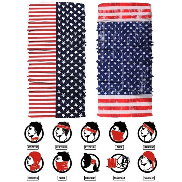 Universal Ear Loops Face Balaclava Headwear Reflective Bandana