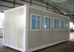 Living / Official Storage Container Houses , Gable Type Roof Storage Container