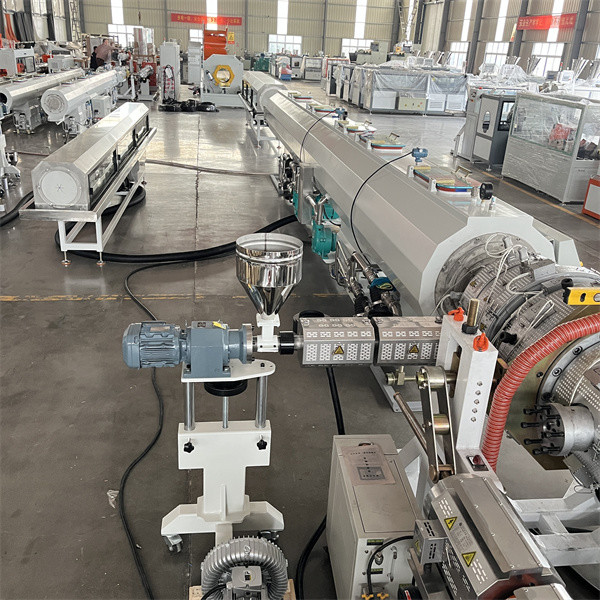 High Output Pipe Extrusion Machine PE Pipe Tube Production Line