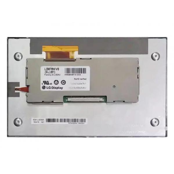 LB070WV8-SL01 LG DISPLAY 7" 800(RGB)×480, WVGA 133PPI ，450 cd/m² INDUSTRIAL LCD DISPLAY