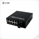 8-Port 10/100Base-TX + 1-Port 100Base-FX Fiber Ethernet Switch