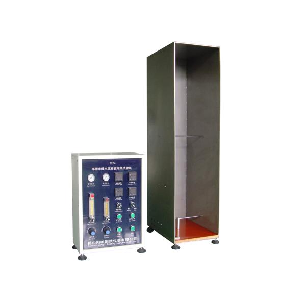 Wire Flame Test Chamber , Standard GB18380.11.12 Flame Resistance Test 1-10l/min Air flow