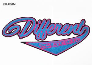 Wholesale 3D Effect Chenille Embroidery Patches Washable Soft Hand Feeling from china suppliers