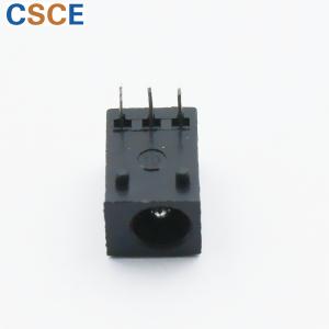 China Special Type DC Power Jack Connector / DIP Outlet Socket Center Pin Diameter 1.2mm on sale