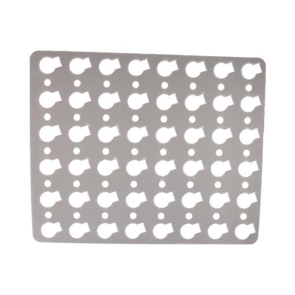 Hollow Corrugated Polypropylene Sheet Gray Clear Plastic Cardboard Customized Moving Box