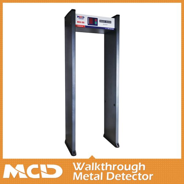 Quality Multi Zone Archway Metal Detector LED Array Panel Airport Security Scanners for sale