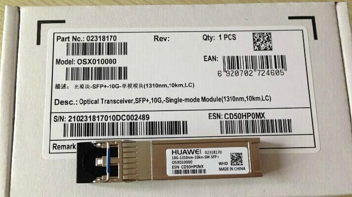 2km 100Base Huawei Fiber Optic SFP Module Digital Diagnostic Monitoring SFP-FE