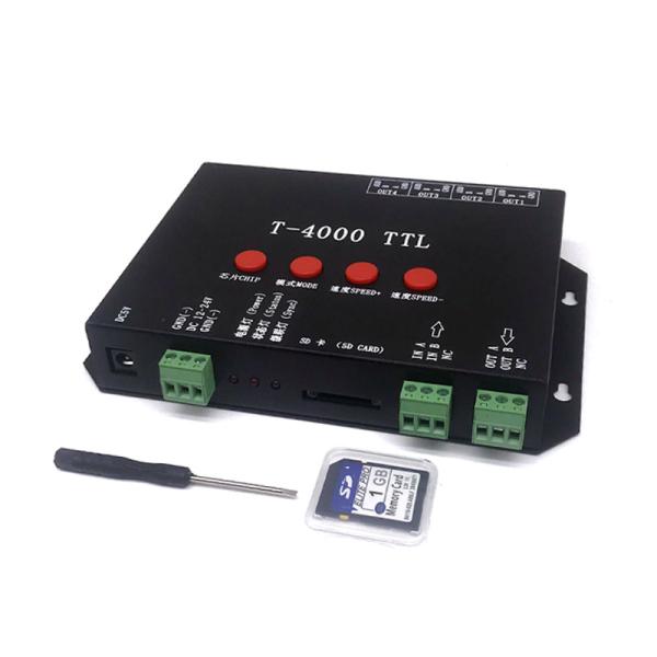 Quality RGB Programmable LED Pixel Controller 4096 Pixels With Sd Card for sale