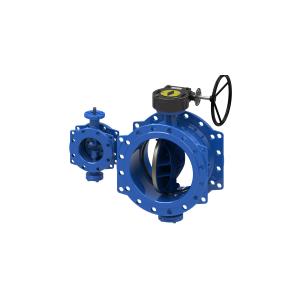 Wholesale Manual Operation Double Eccentric Flange Butterfly Valve With FM Certificate from china suppliers